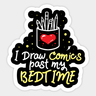 Comic books Sticker